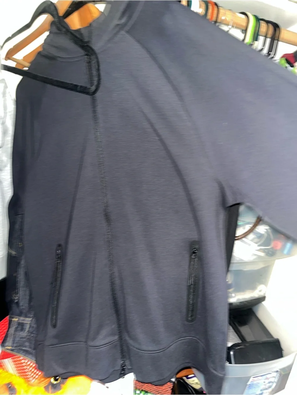 Nike Light Grey Hoodie with Black Accents, take all 3 for 20 tech and other Nike